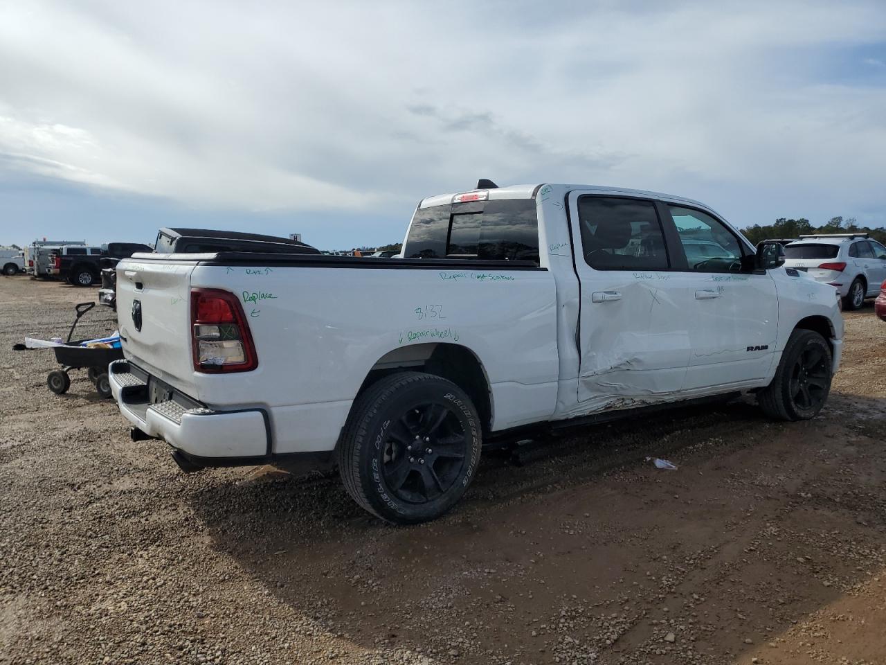 2022 RAM 1500 BIG HORN/LONE STAR VIN:1C6RREMTXNN382389