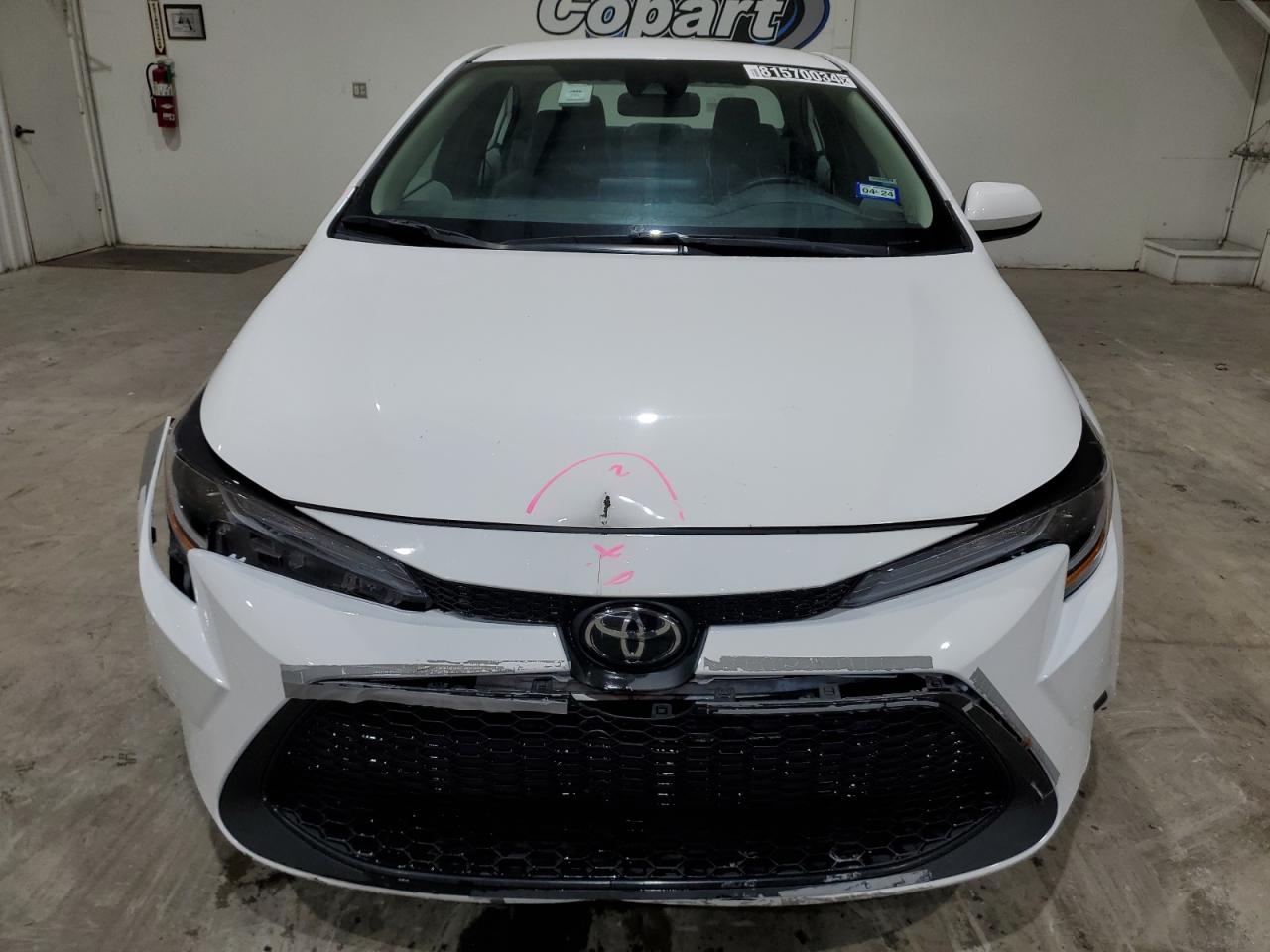2022 TOYOTA COROLLA LE VIN:5YFEPMAE2NP328570