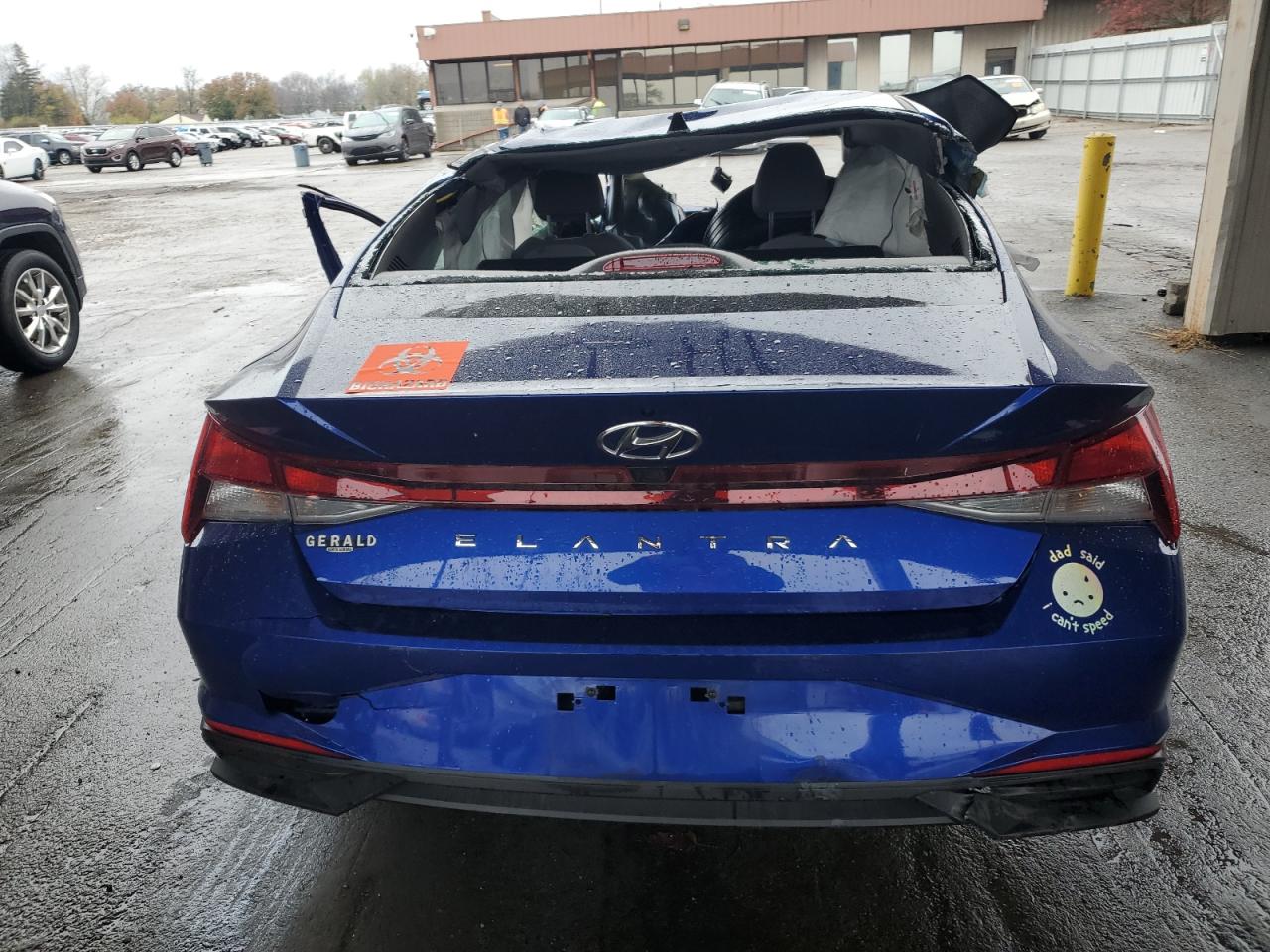 2023 HYUNDAI ELANTRA SEL VIN:KMHLS4AG5PU597428