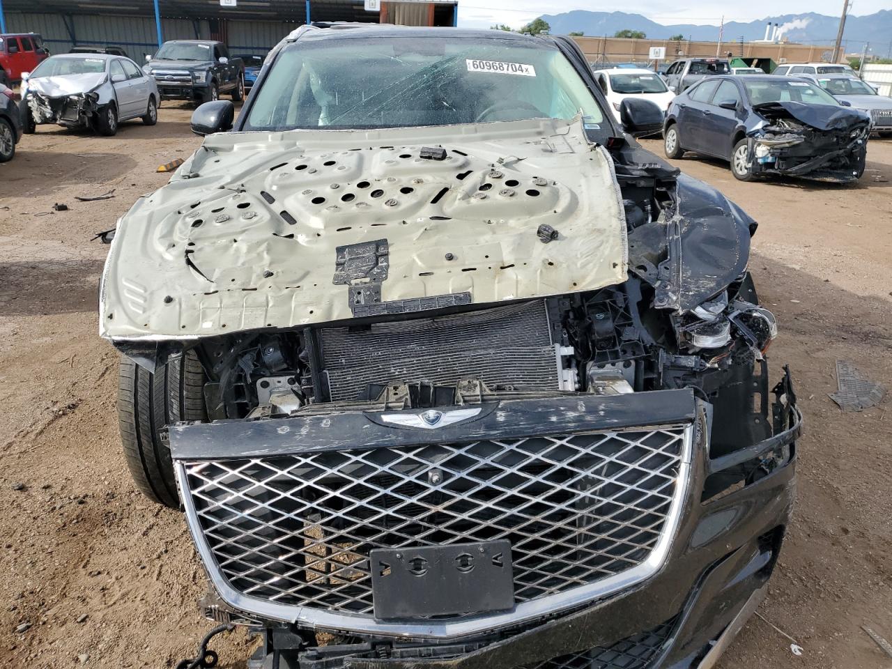 2022 GENESIS GV80 BASE VIN:KMUHBDSB0NU092050