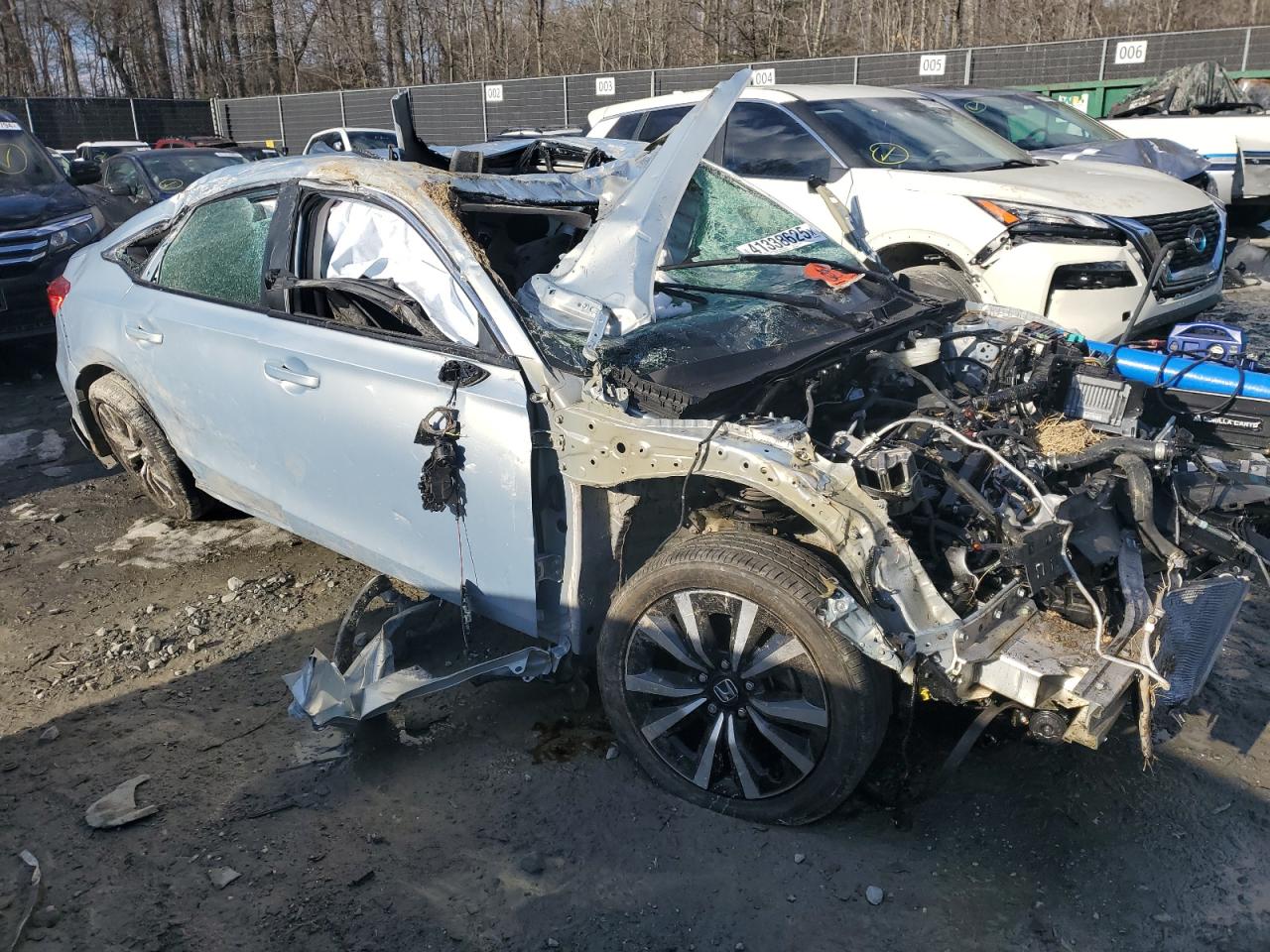 2022 HONDA CIVIC EX VIN:5TDDK3EHXDS261988