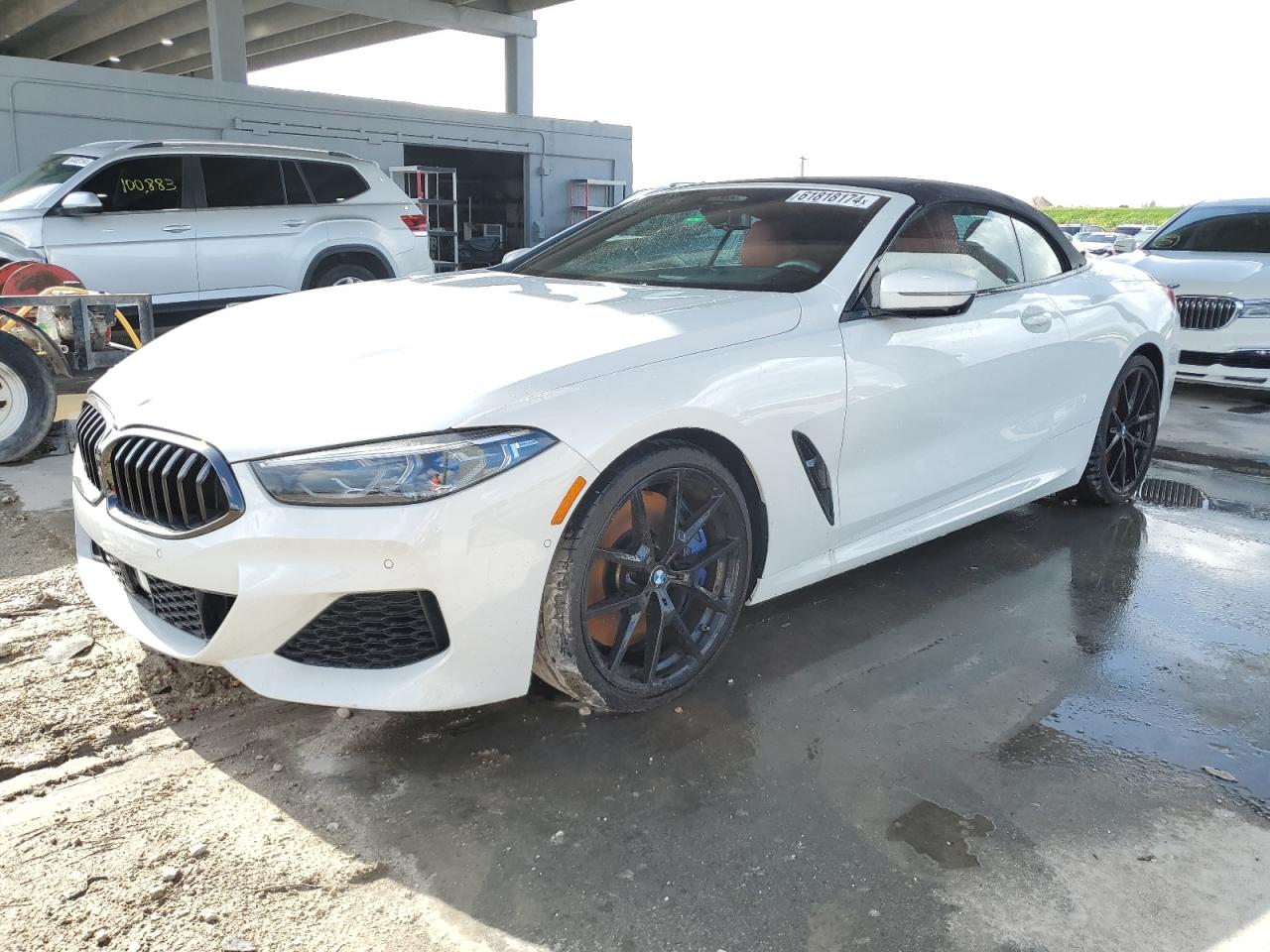 2022 BMW M850XI  VIN:WP0AA2A8XNS255297