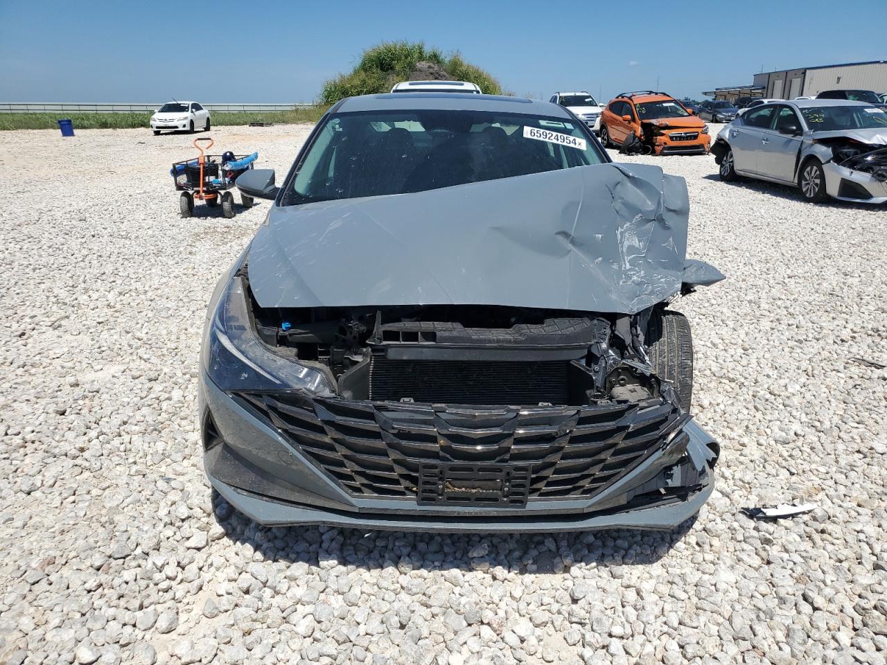 2022 HYUNDAI ELANTRA SEL VIN:KMHLN4AG7NU345782