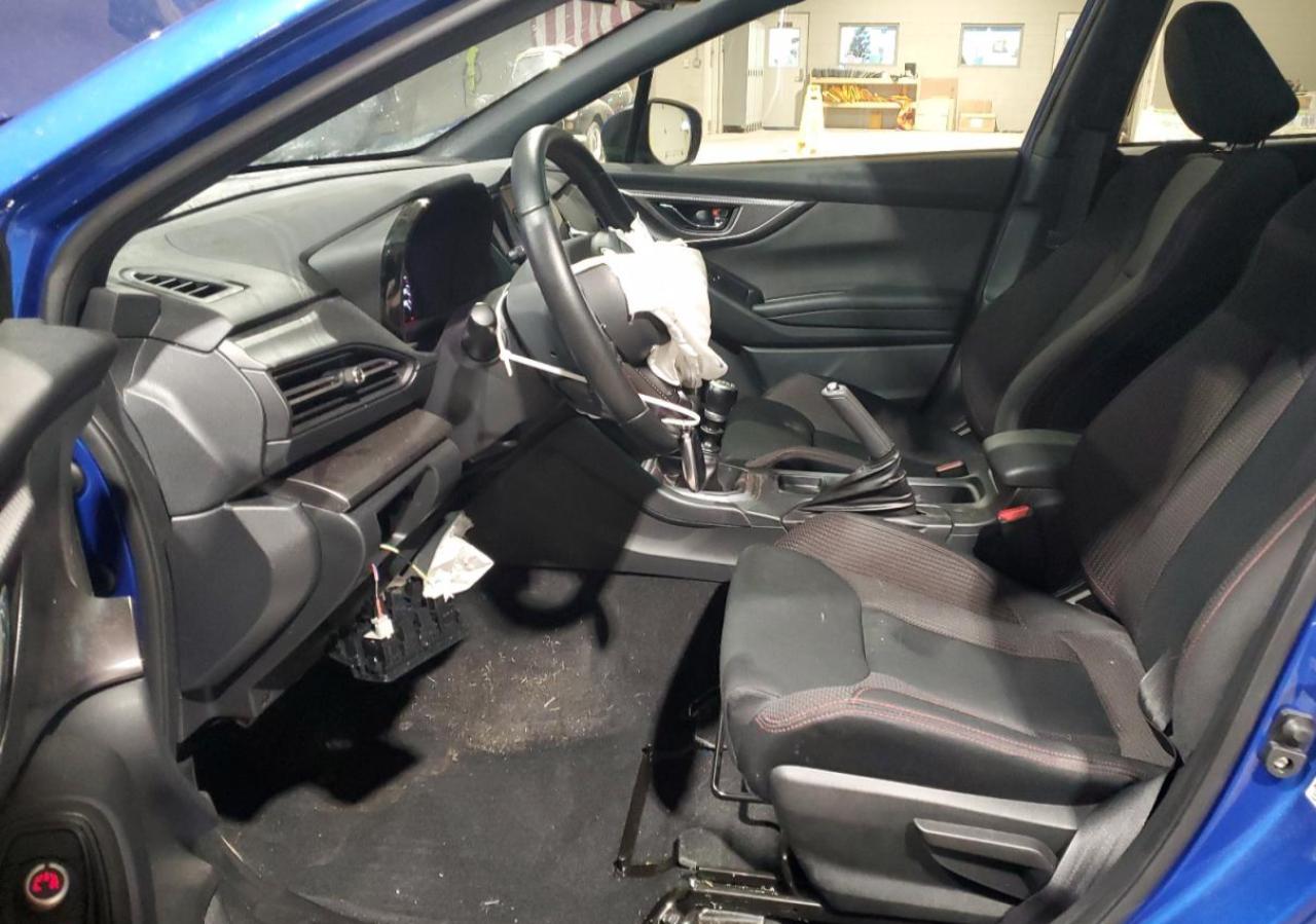 2023 SUBARU WRX PREMIUM VIN:JF1VBAF62P9809206