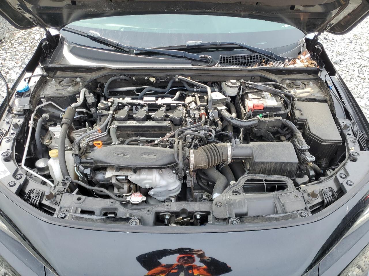 2022 HONDA CIVIC EX VIN:JHMFE1F79NX003966