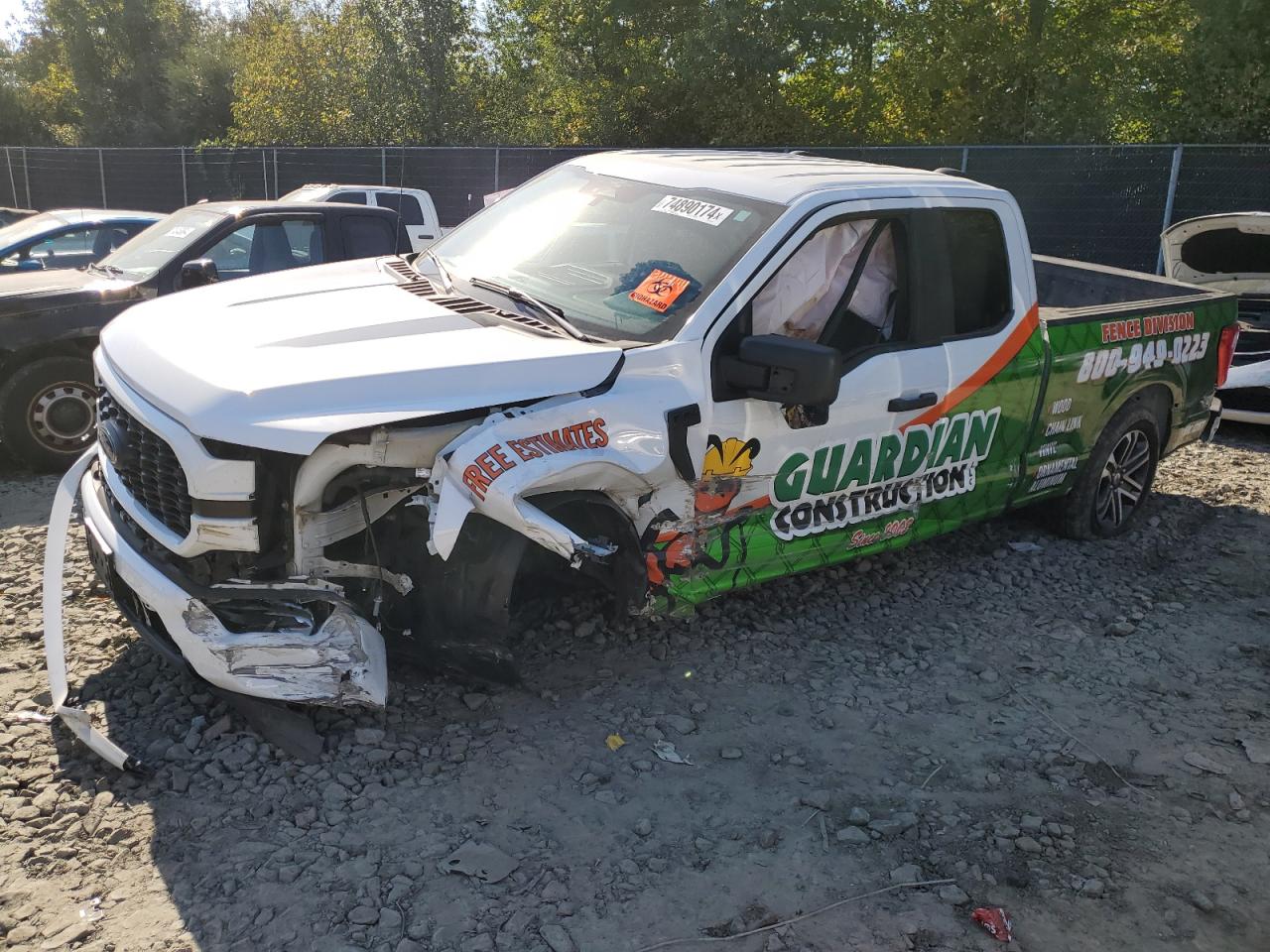 2023 FORD F150 SUPER CAB VIN:1FTEX1CP7PKE67236