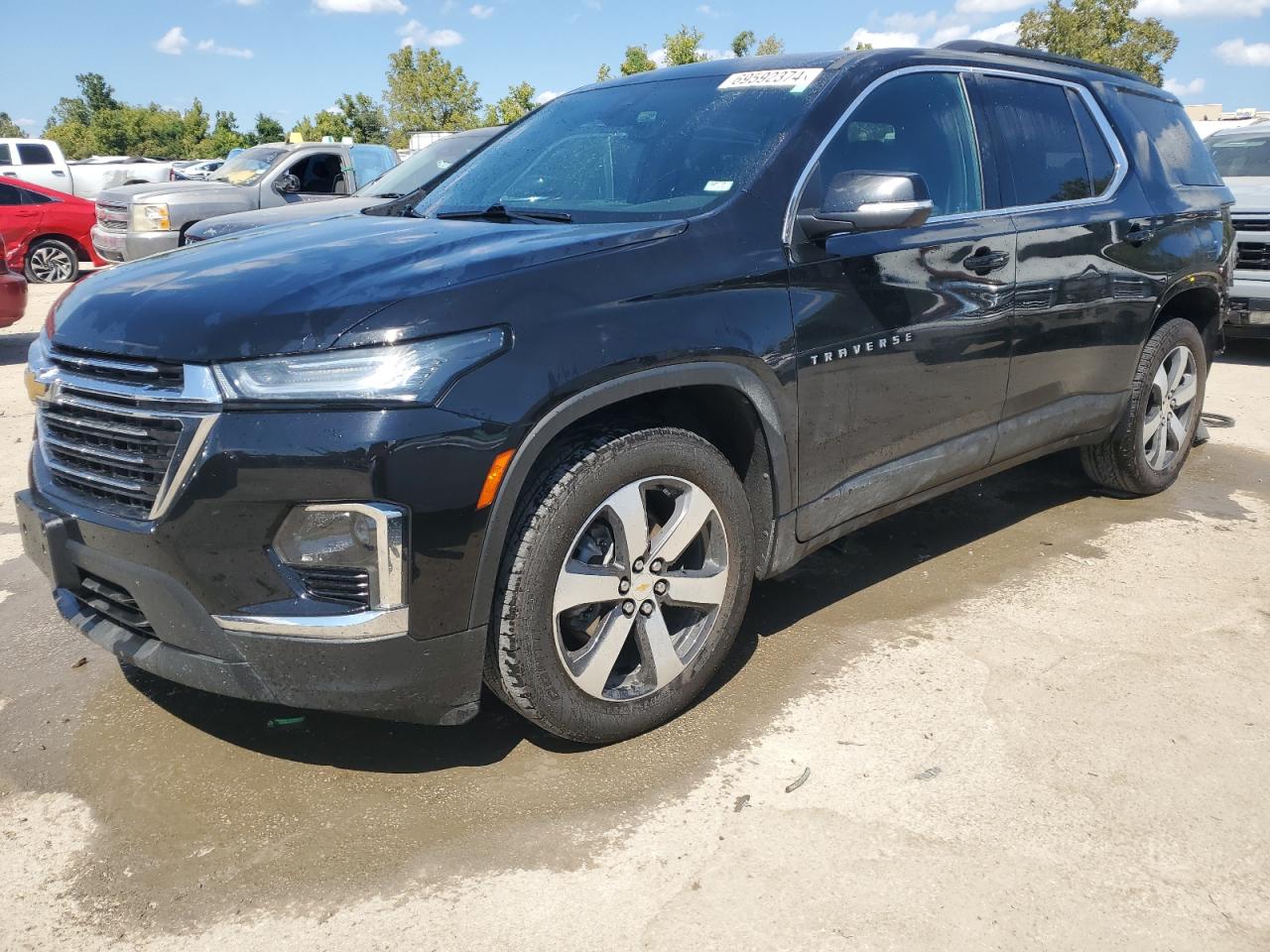 2022 CHEVROLET TRAVERSE LT VIN:1GNERHKW9NJ125843