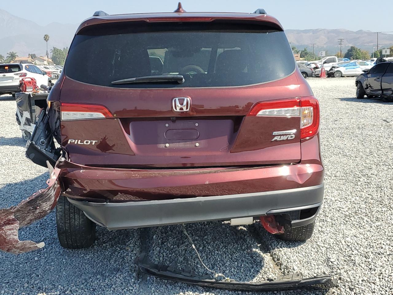 2022 HONDA PILOT SE VIN:5FNYF6H20NB087997
