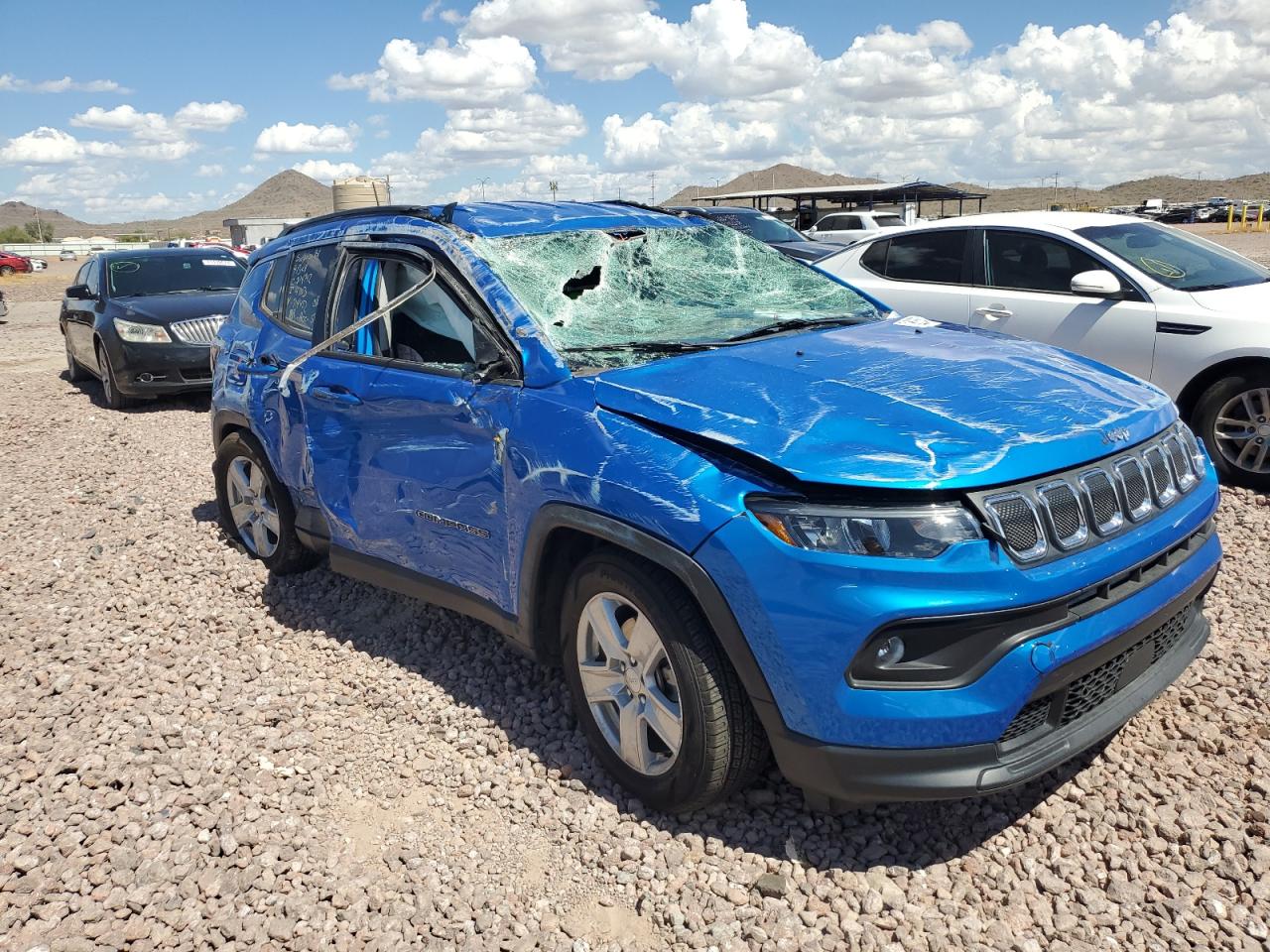 2022 JEEP COMPASS LATITUDE VIN:3C4NJCBBXNT214457