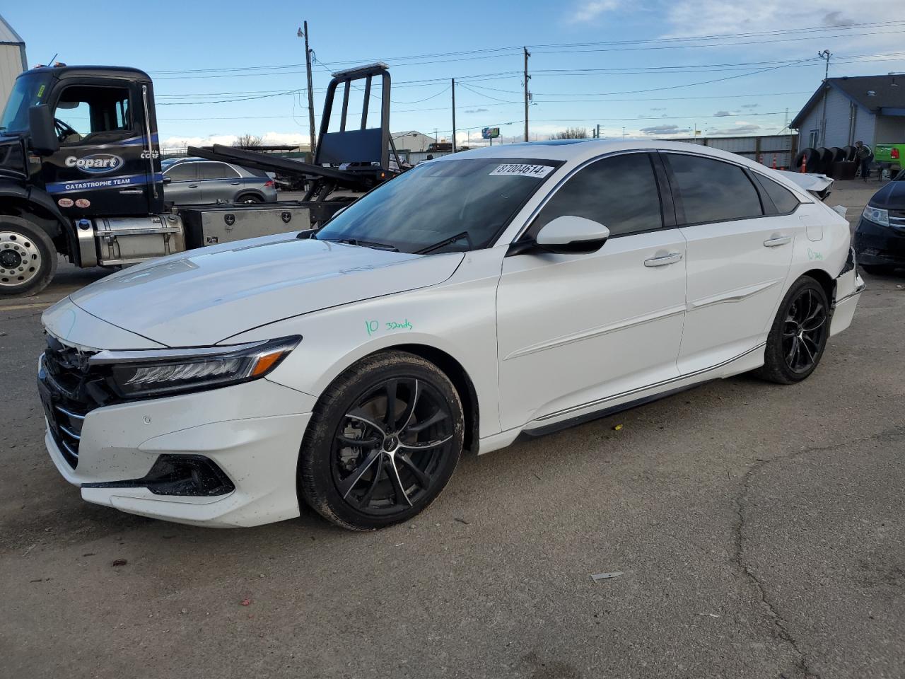 2022 HONDA ACCORD TOURING VIN:1HGCV2F91NA001287