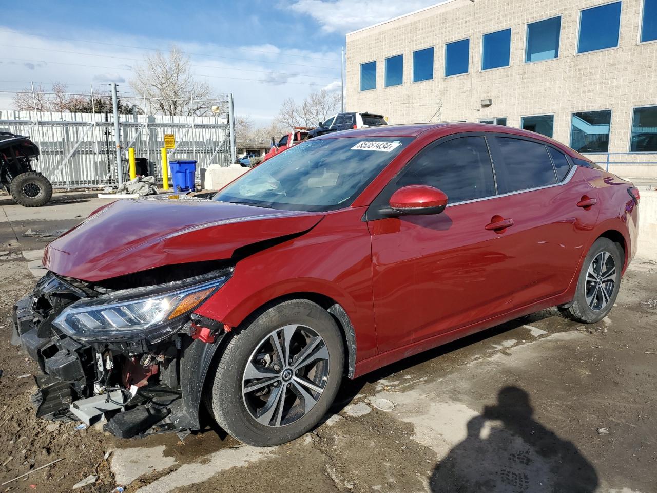 2023 NISSAN SENTRA SV VIN:3N1AB8CV9PY292710
