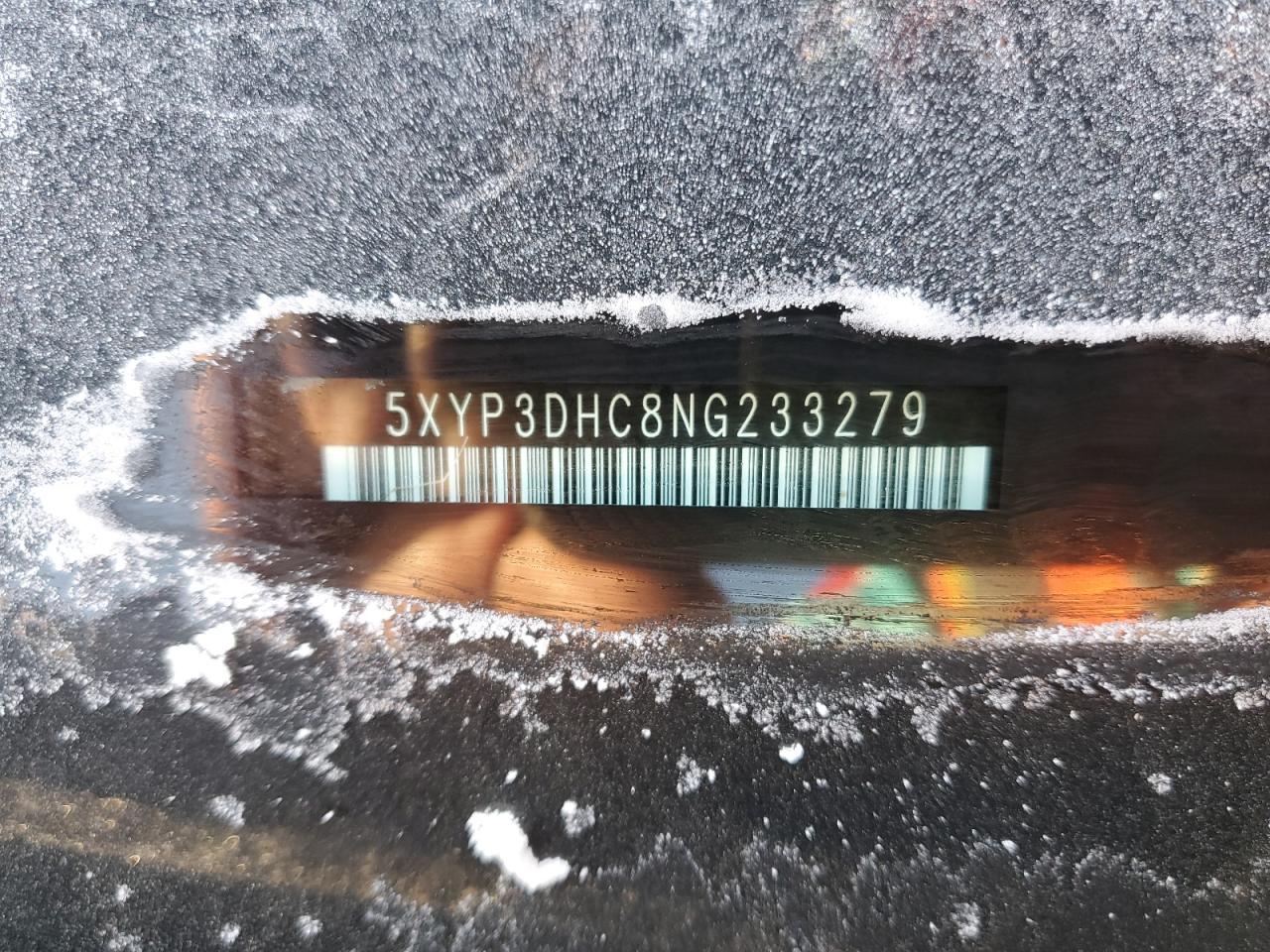 2022 KIA TELLURIDE EX VIN:5XYP3DHC8NG233279