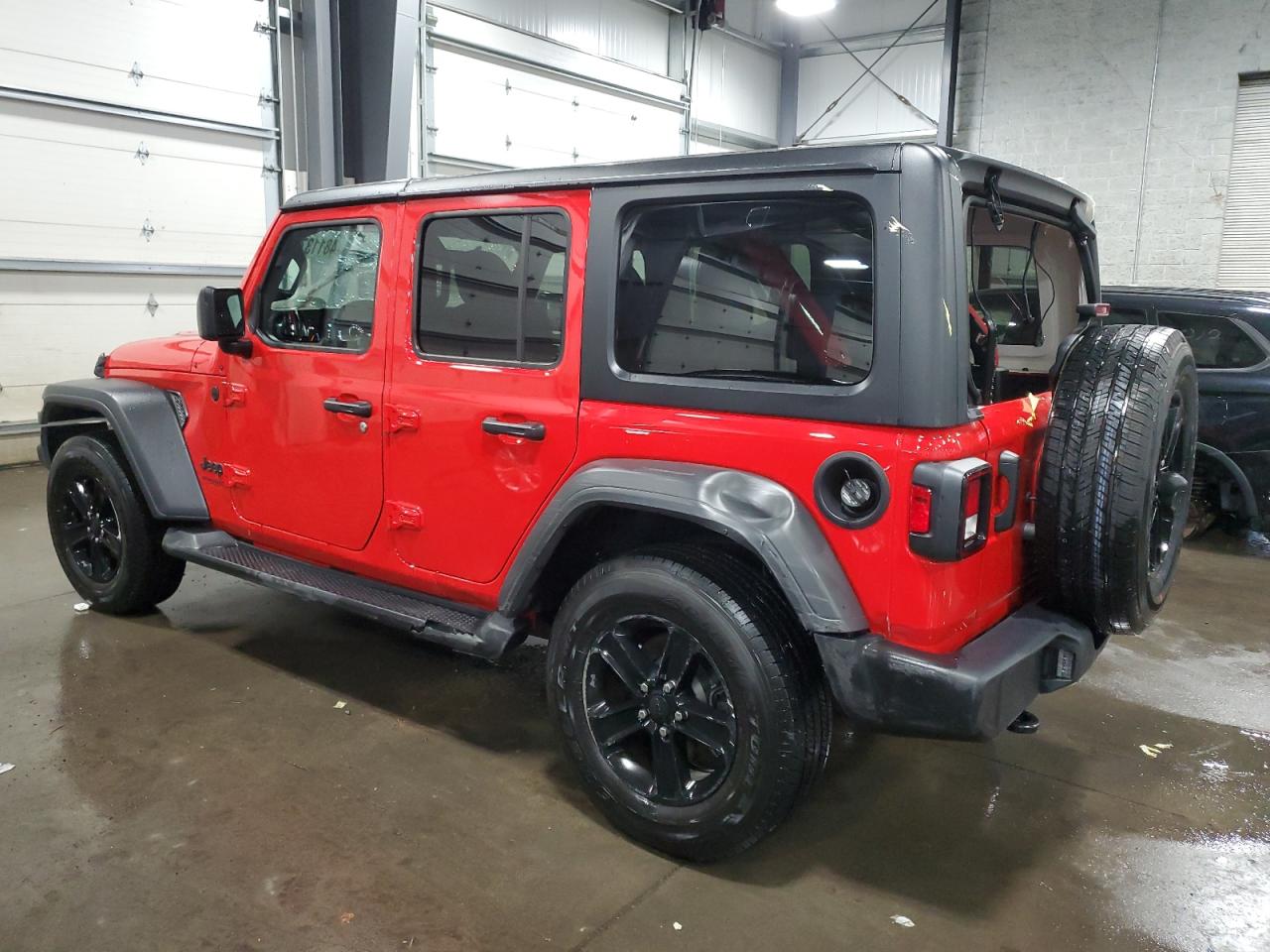 2022 JEEP WRANGLER UNLIMITED SPORT VIN:1C4HJXDG7NW103646