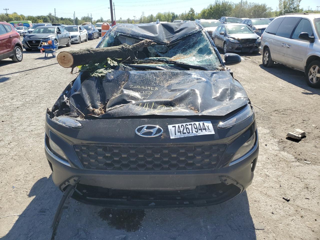 2022 HYUNDAI KONA SEL VIN:KM8K2CAB0NU841025