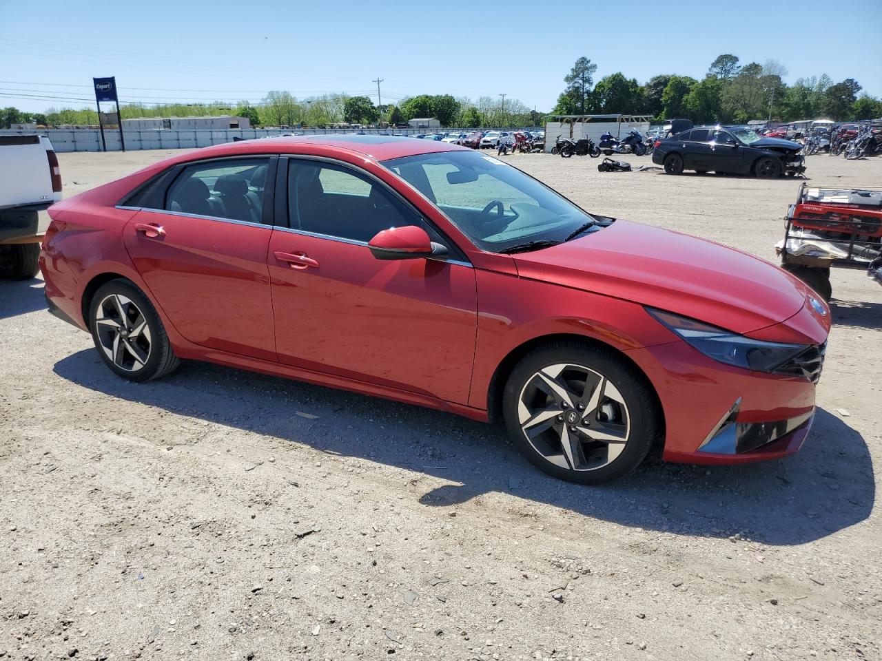 2022 HYUNDAI ELANTRA SEL VIN:KMHLN4AG2NU338030