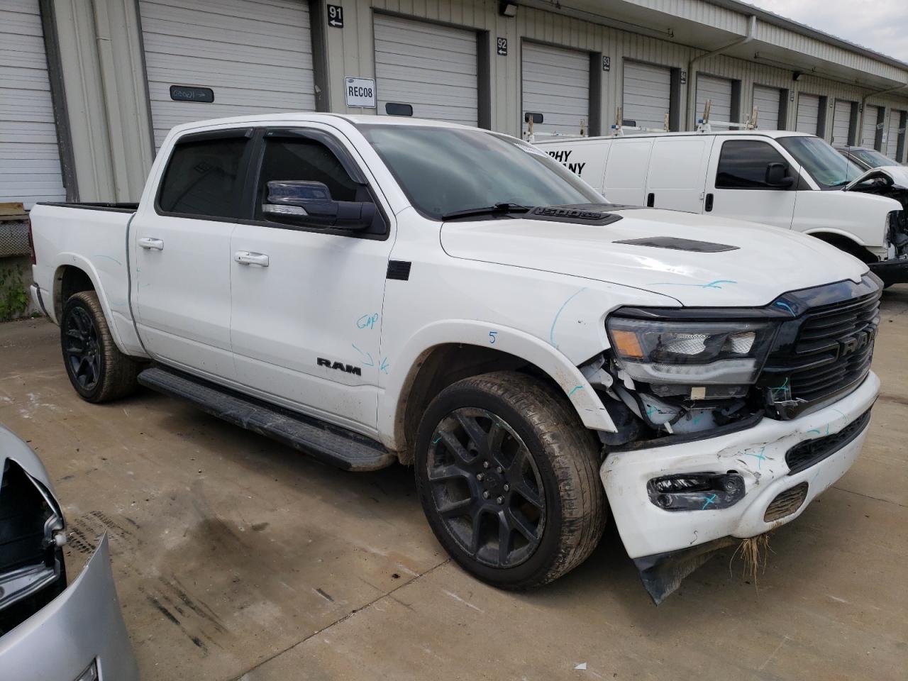 2022 RAM 1500 LARAMIE VIN:1C6SRFJT8NN344364