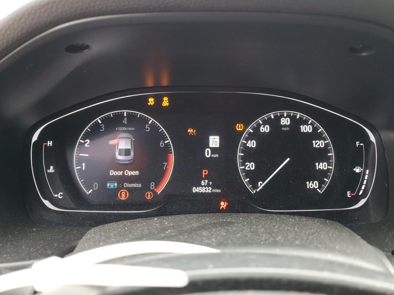 2022 HONDA ACCORD SPORT VIN:1HGCV1F33NA076580