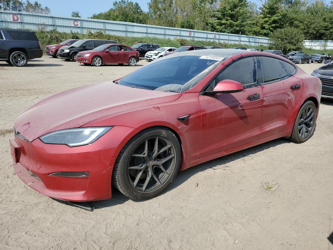 2022 TESLA MODEL S  VIN:5YJSA1E61NF474167