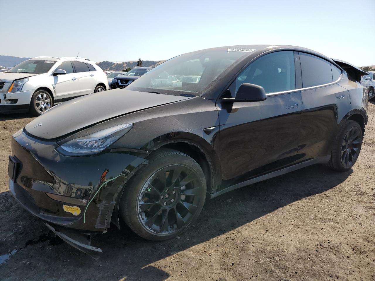 2022 TESLA MODEL Y  VIN:7SAYGDEE8NF458651