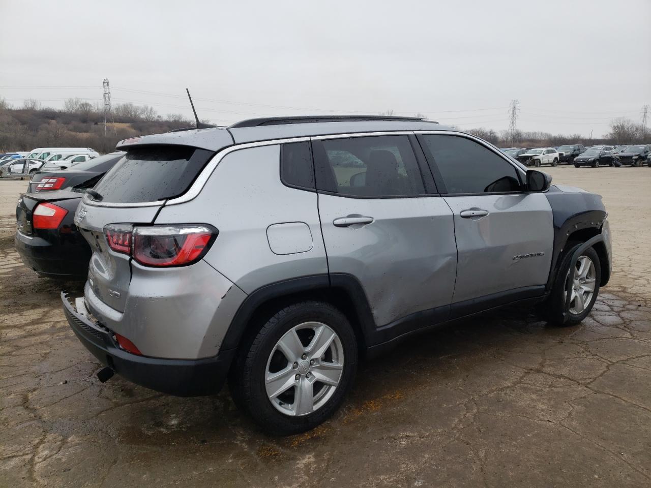 2022 JEEP COMPASS LATITUDE VIN:3C4NJDBB6NT110635