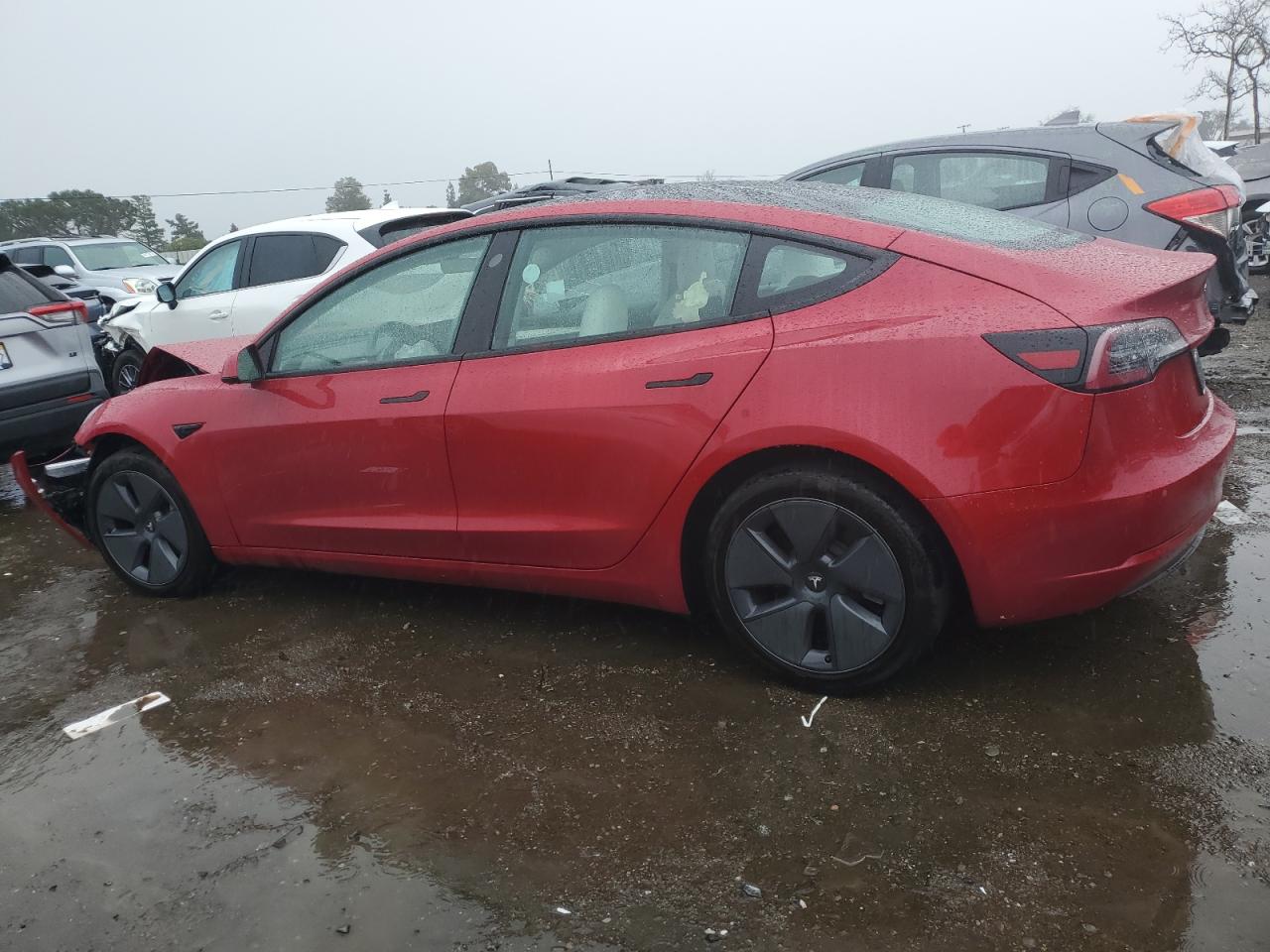 2022 TESLA MODEL 3  VIN:5YJ3E1EBXNF296068