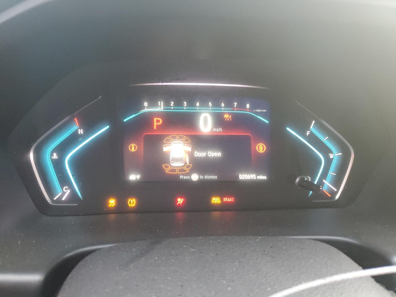 2022 HONDA ODYSSEY TOURING VIN:5FNRL6H87NB064007