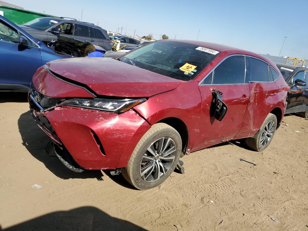 2022 TOYOTA VENZA LE VIN:JTEAAAAH5NJ087872