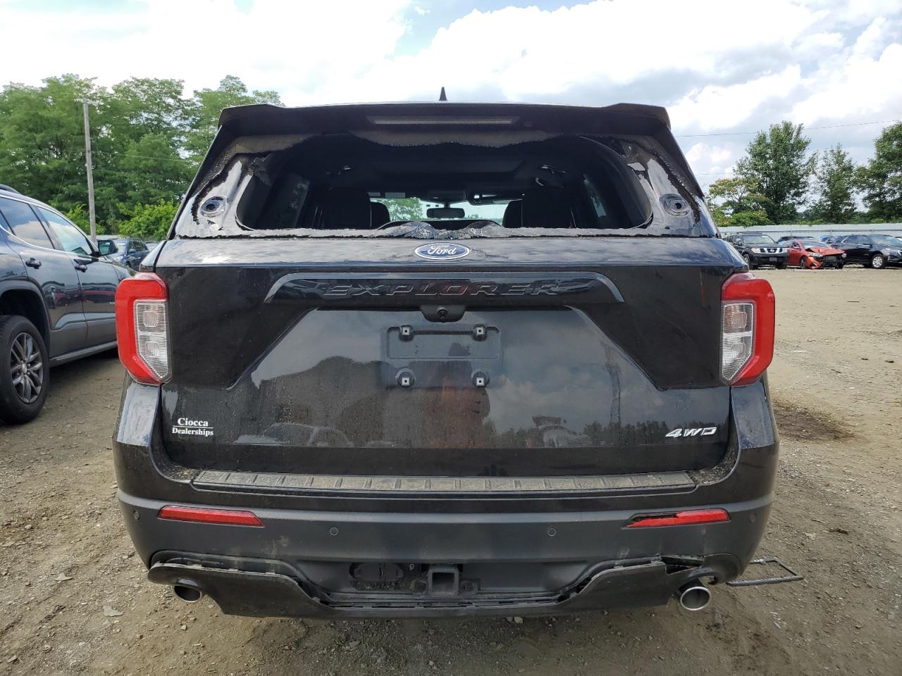 2022 FORD EXPLORER ST-LINE VIN:1FMSK8KH4NGB70229