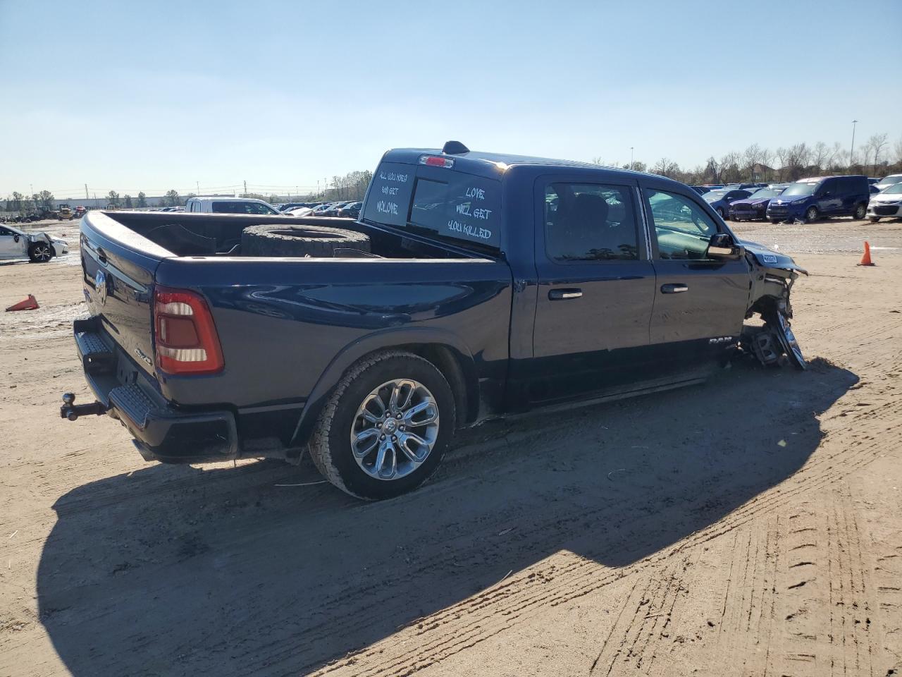 2022 RAM 1500 LARAMIE VIN:1C6SRFJT4NN288147