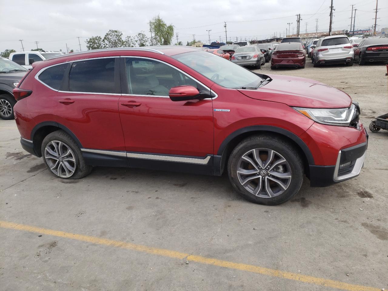 2022 HONDA CR-V TOURING VIN:5J6RT6H92NL010145