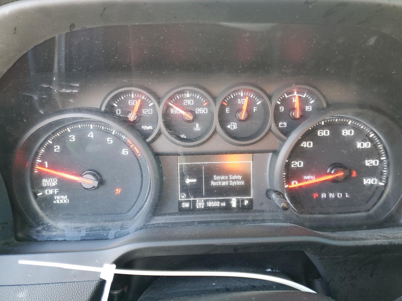 2023 CHEVROLET SILVERADO K1500 CUSTOM VIN:1GCPDBEK8PZ283102