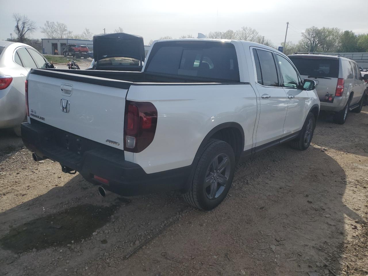 2022 HONDA RIDGELINE RTL VIN:5FPYK3F71NB011186