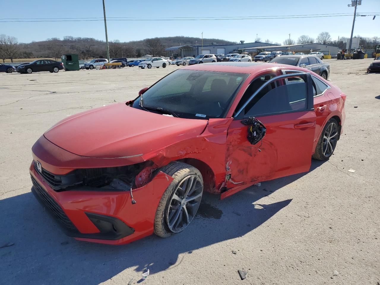 2022 HONDA CIVIC TOURING VIN:2HGFE1F92NH302658