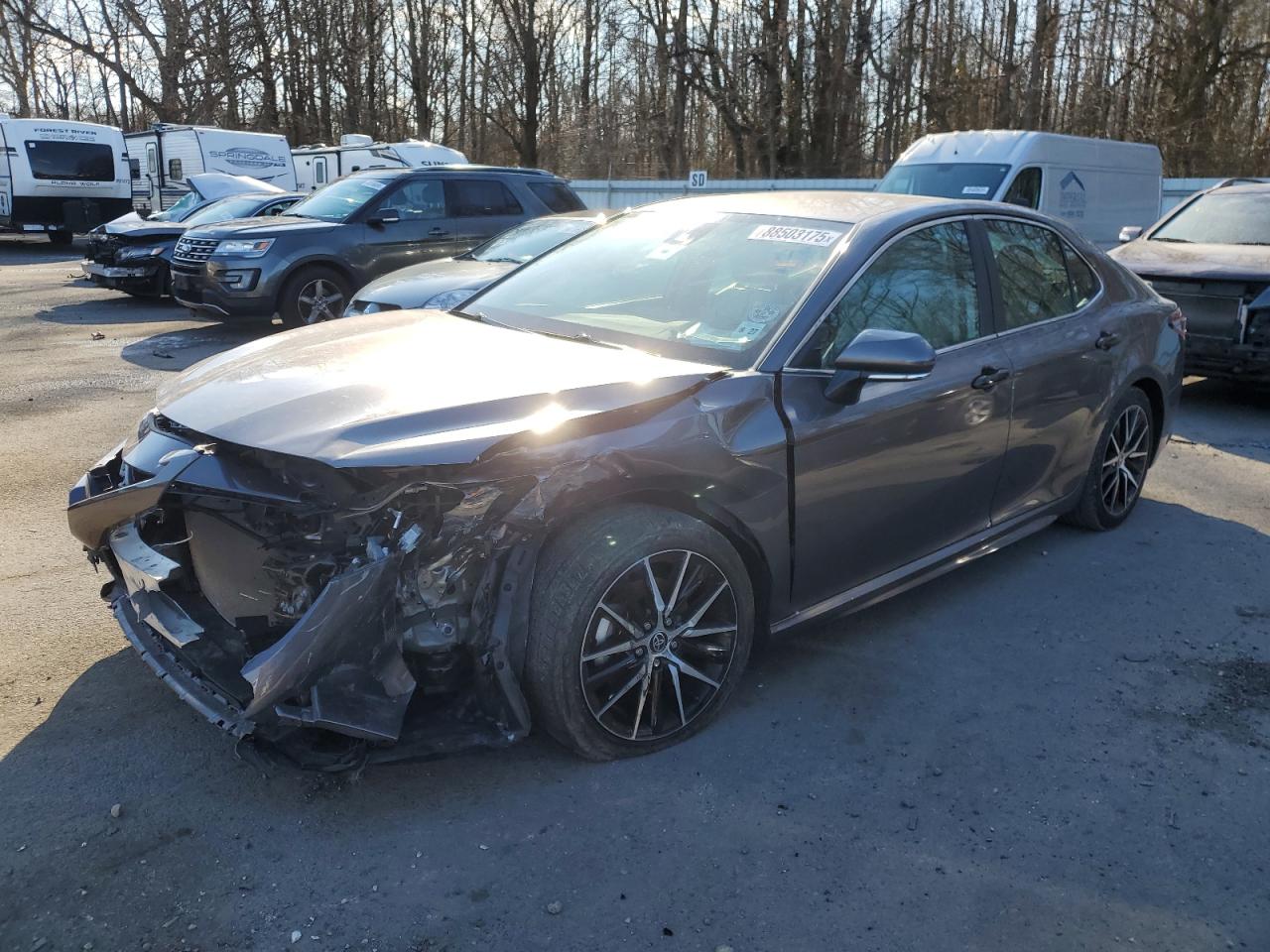 2022 TOYOTA CAMRY SE VIN:4T1G11BK3NU072225