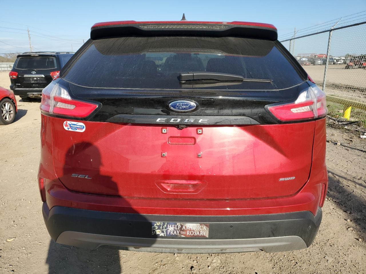 2024 FORD EDGE SEL VIN:2FMPK4J99RBA30571