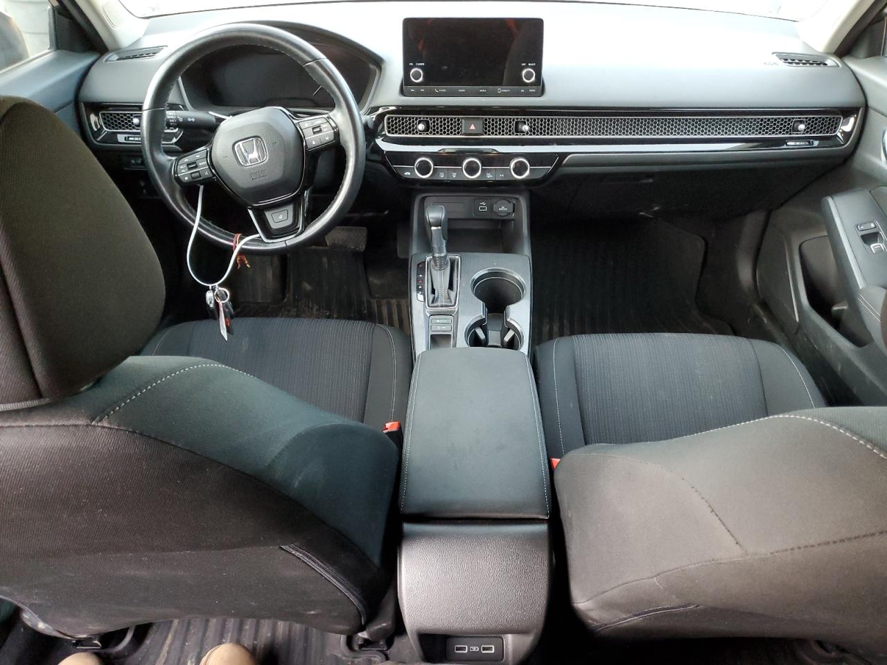 2022 HONDA CIVIC EX VIN:2HGFE2F32NH124798