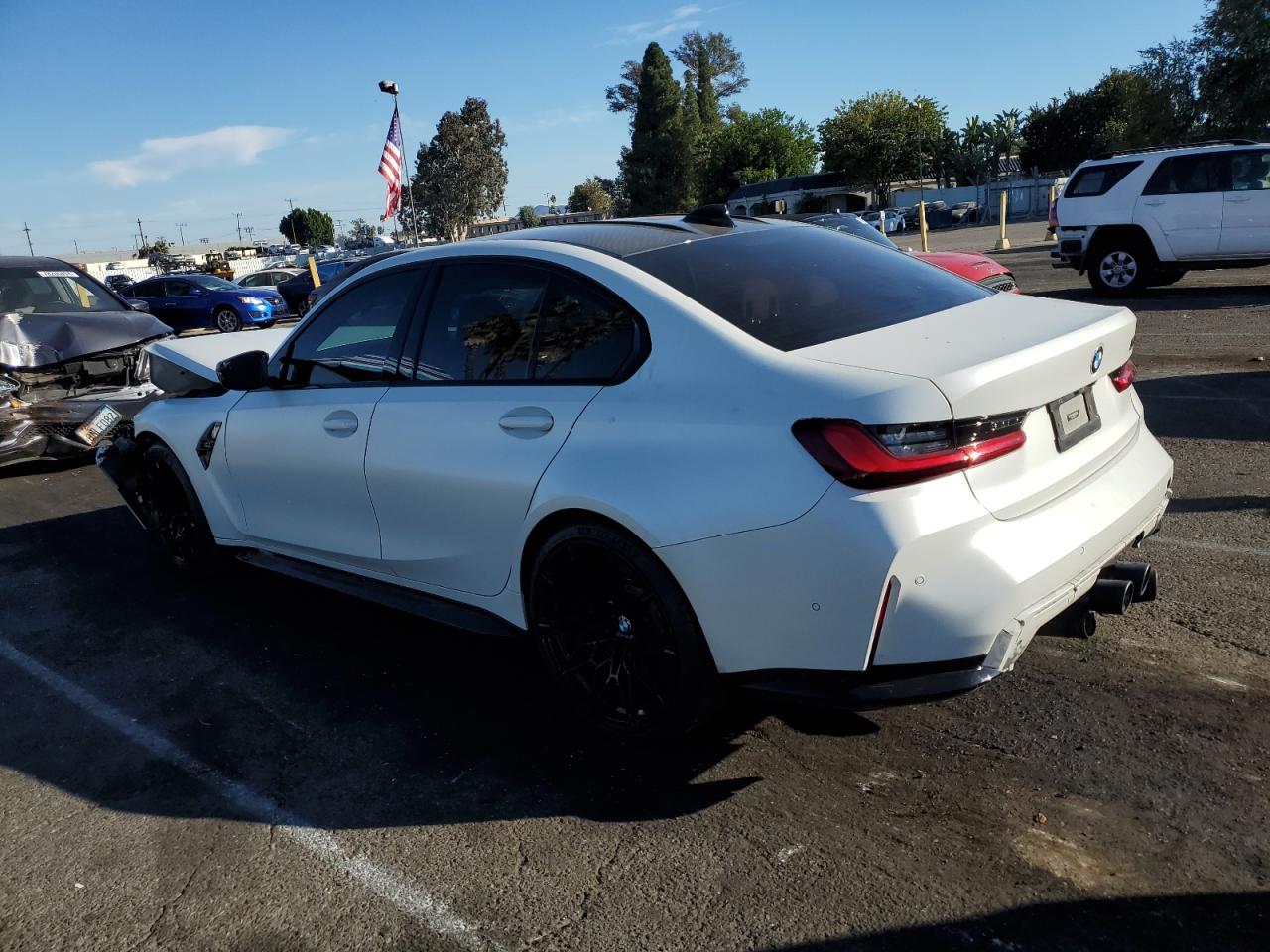 2022 BMW M3 COMPETITION VIN:WBS33AY03NFL72105