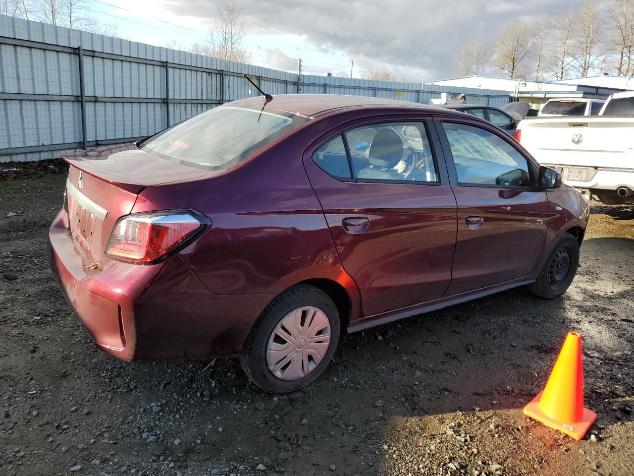 2023 MITSUBISHI MIRAGE G4 ES VIN:ML32FUFJ1PHF05674