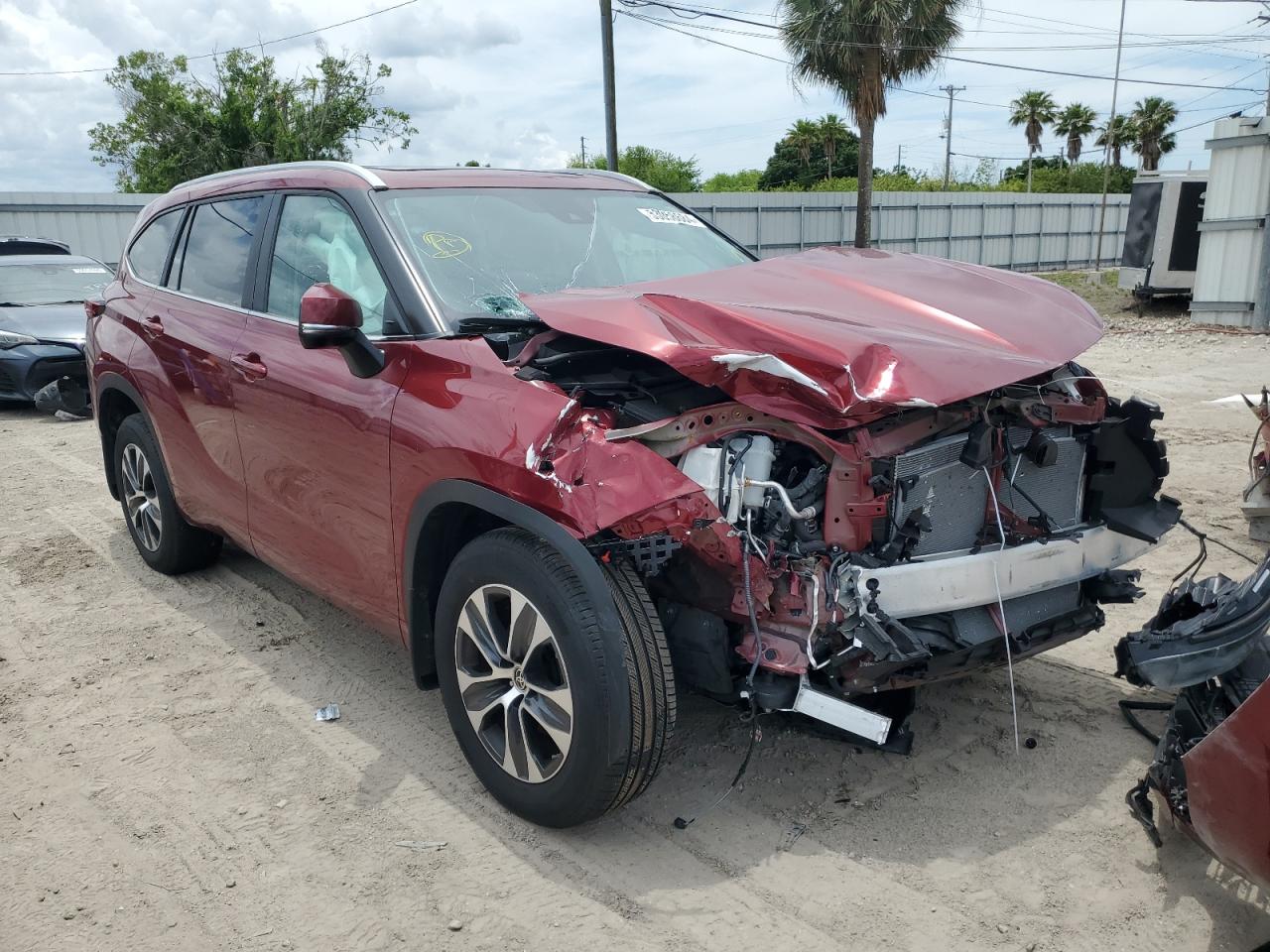 2023 TOYOTA HIGHLANDER L VIN:5TDKDRBH3PS008878