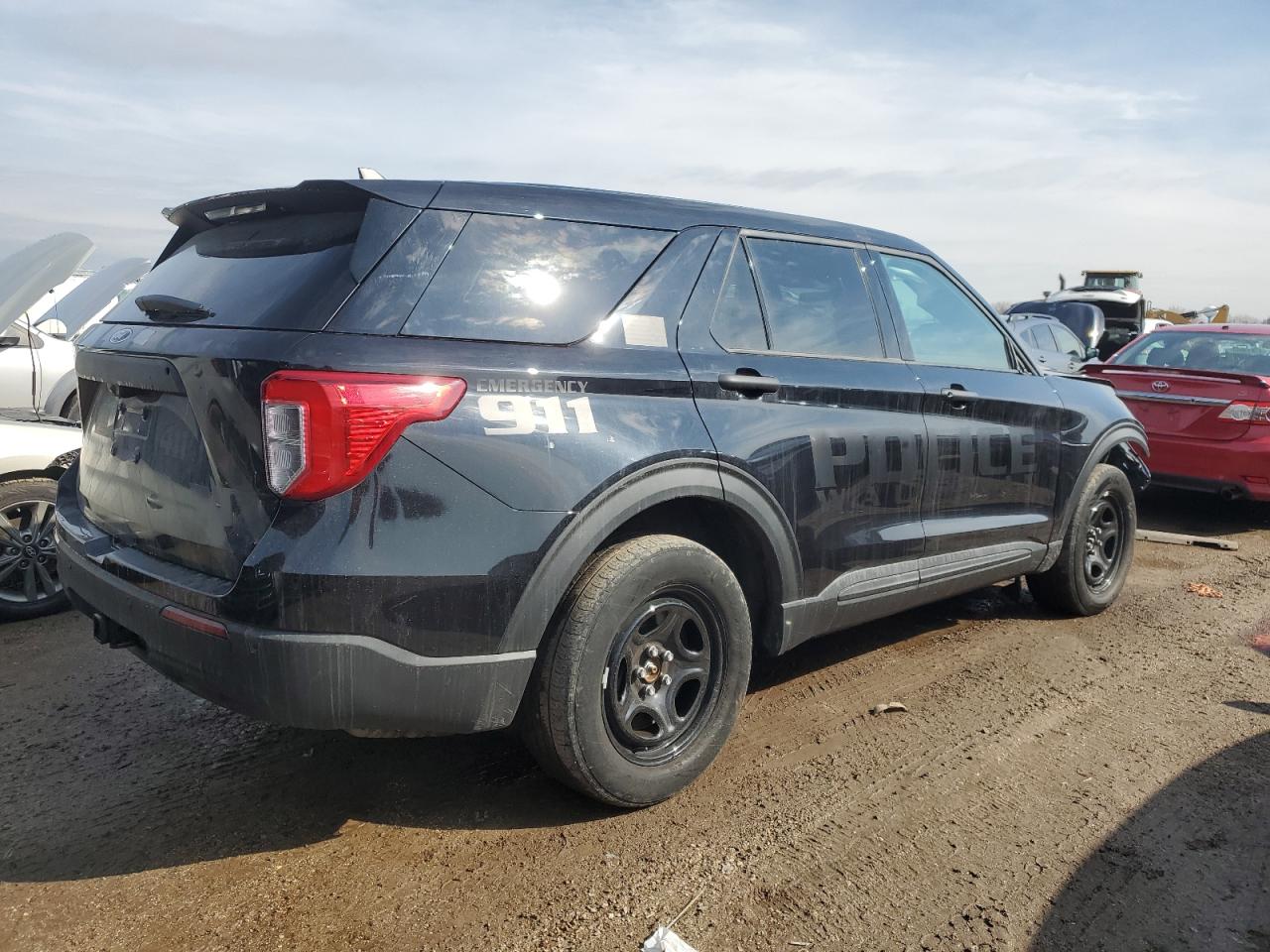 2023 FORD EXPLORER POLICE INTERCEPTOR VIN:1FM5K8AB3PGB75015