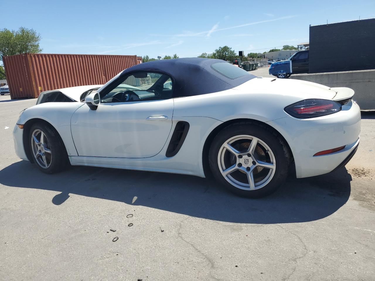 2022 PORSCHE BOXSTER BASE VIN:WP0CA2A86NS205229