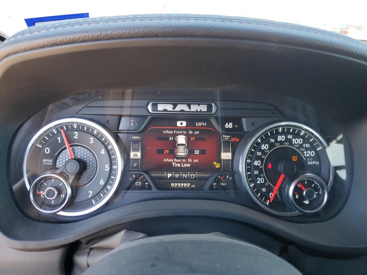 2022 RAM 1500 LARAMIE VIN:1C6SRFJT1NN427344