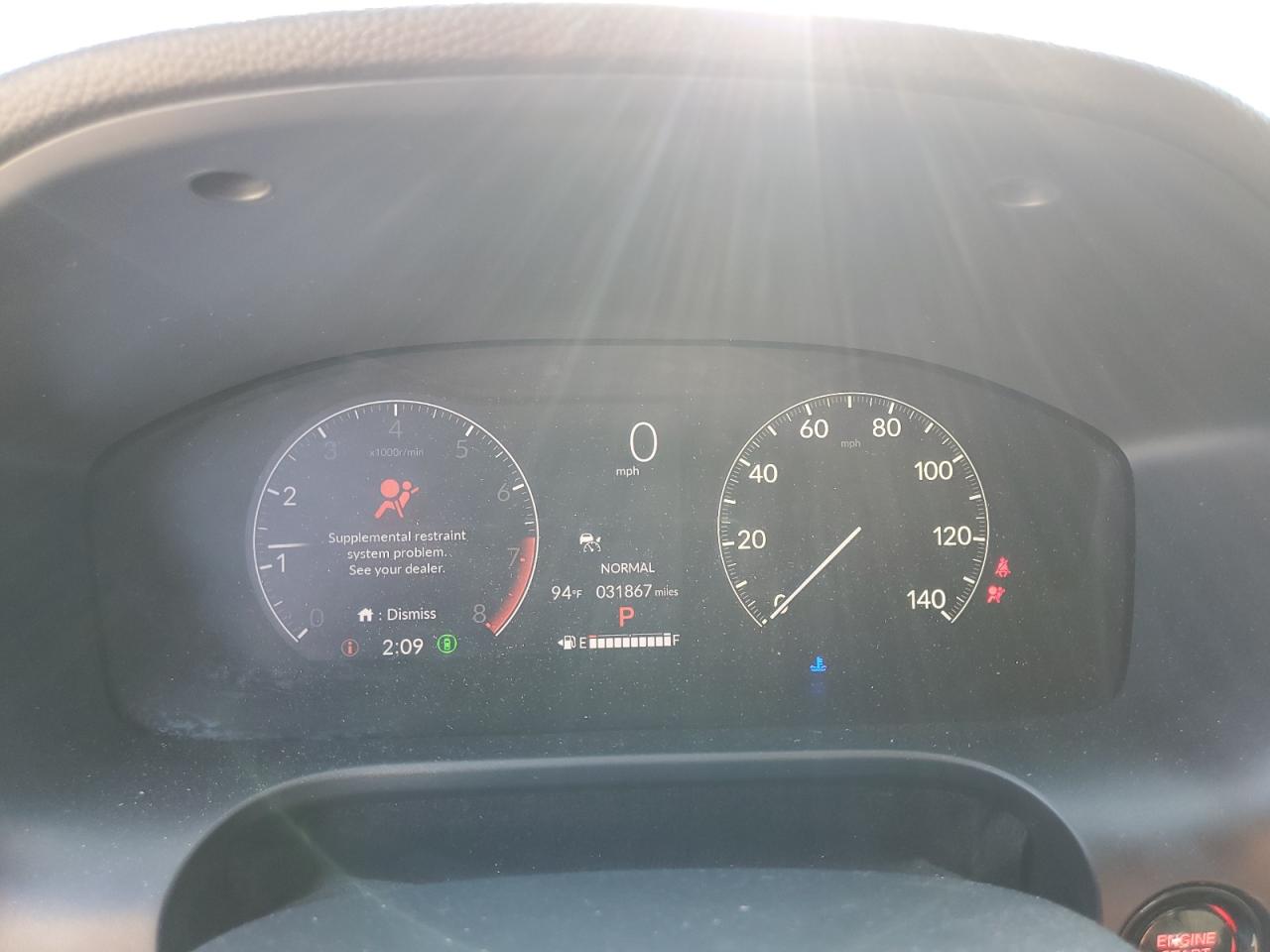 2023 HONDA HR-V SPORT VIN:3CZRZ1H58PM717993