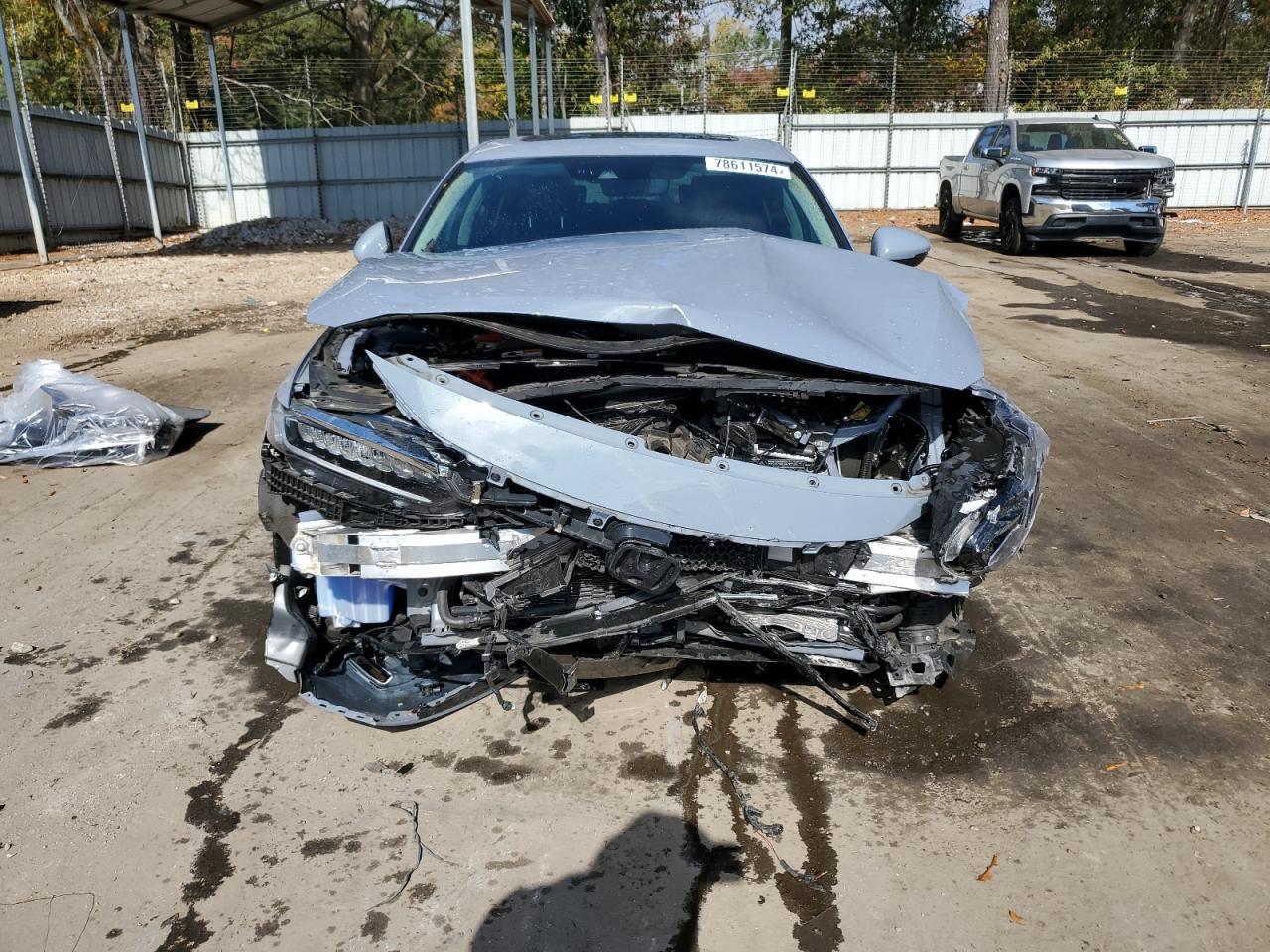 2022 HONDA ACCORD TOURING HYBRID VIN:1HGCV3F90NA014408