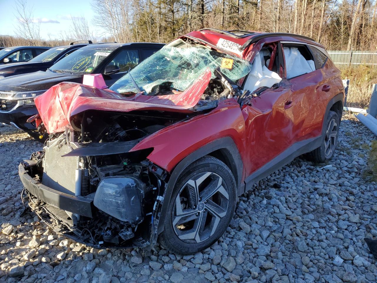 2022 HYUNDAI TUCSON SEL VIN:5NMJCCAE4NH143452