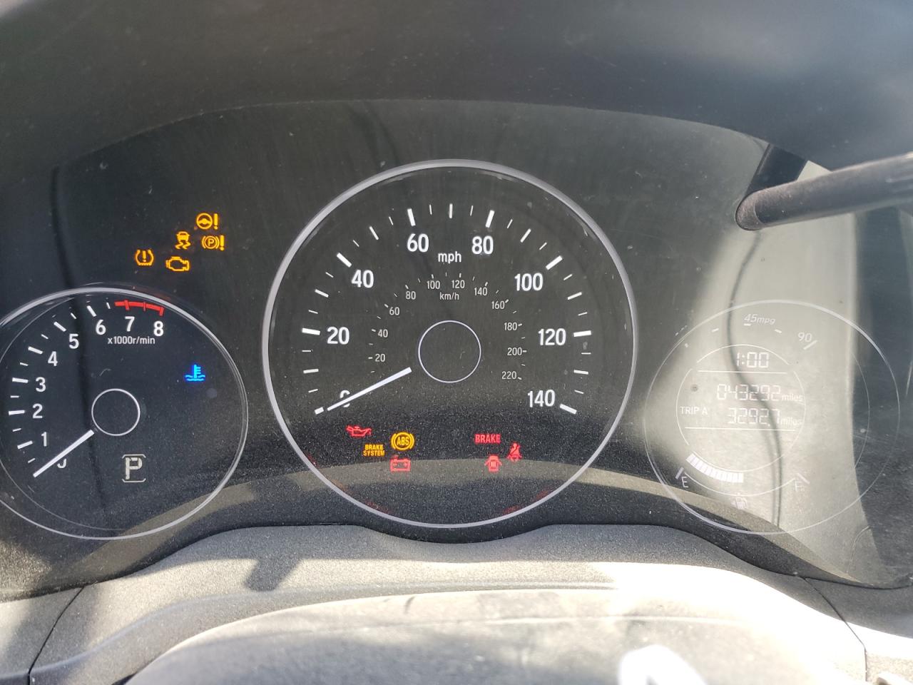 2022 HONDA HR-V LX VIN:3CZRU6H30NM733130