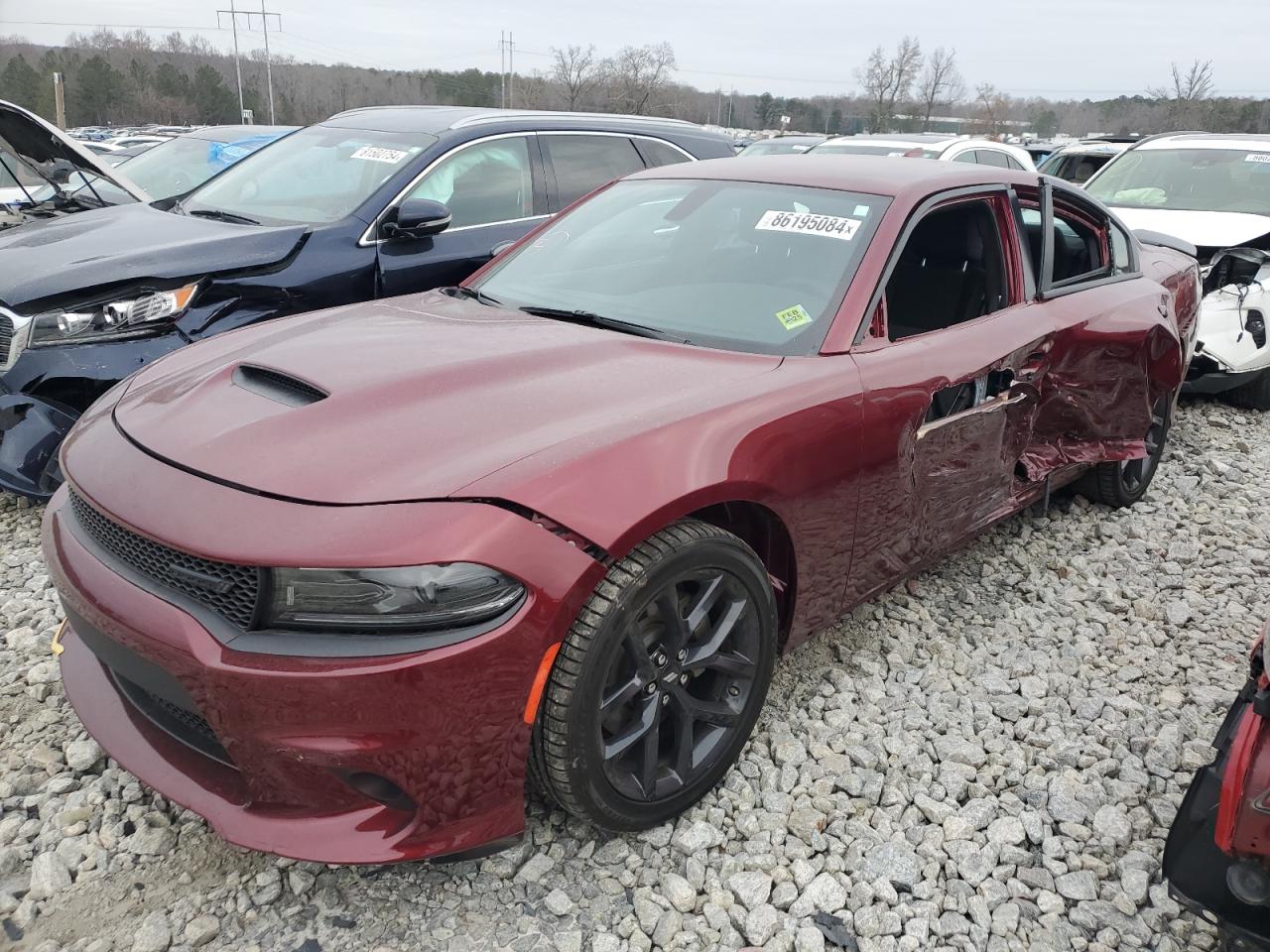 2022 DODGE CHARGER GT VIN:2C3CDXHG2NH206326