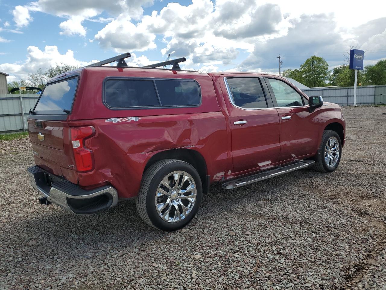 2022 CHEVROLET SILVERADO K1500 LTZ VIN:3GCUDGET5NG592354