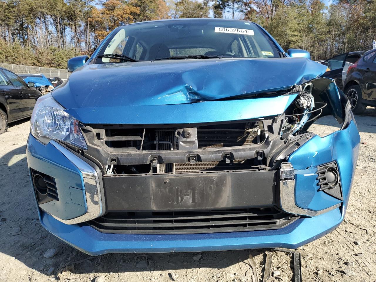 2023 MITSUBISHI MIRAGE ES VIN:ML32AUHJ4PH003380