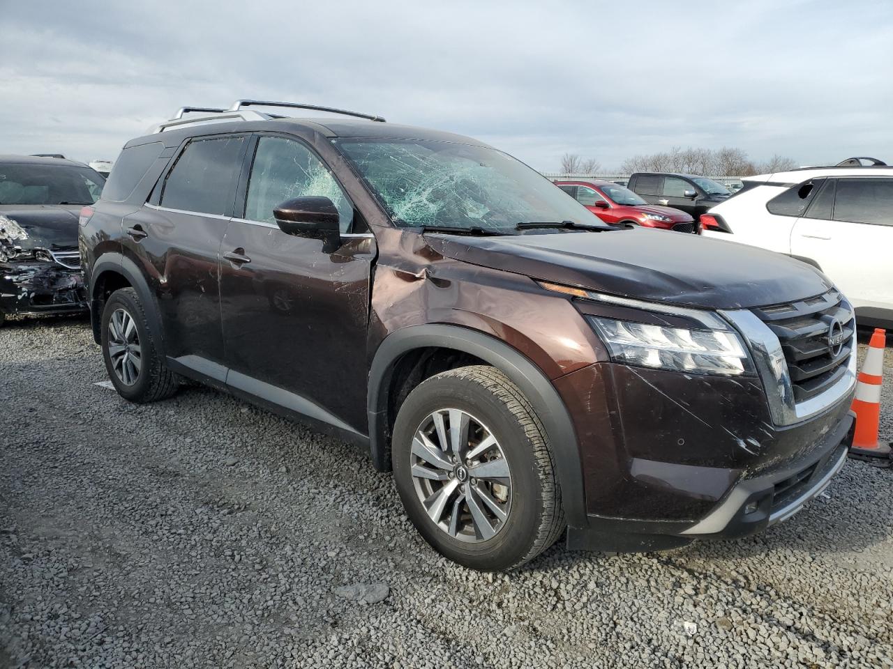 2022 NISSAN PATHFINDER SL VIN:5N1DR3CC1NC256373